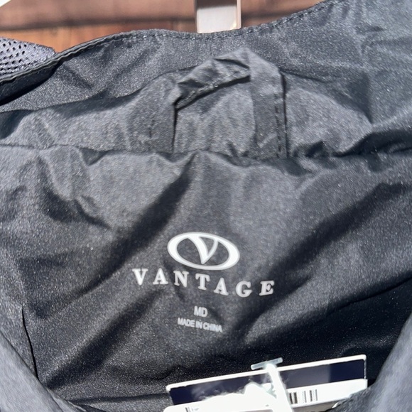 ACC Black Hooded Windbreaker with Water-Resistant Shell - Picture 5 of 9